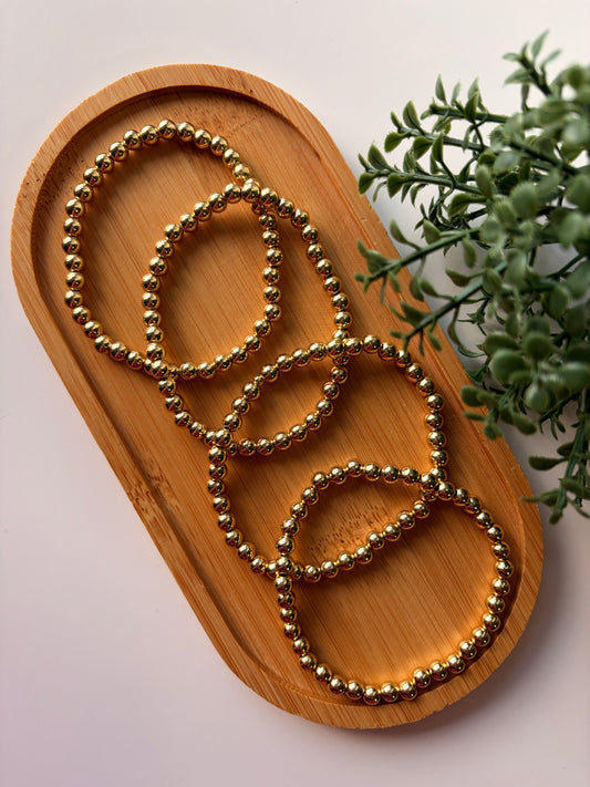 5mm Golden Glow Bracelet