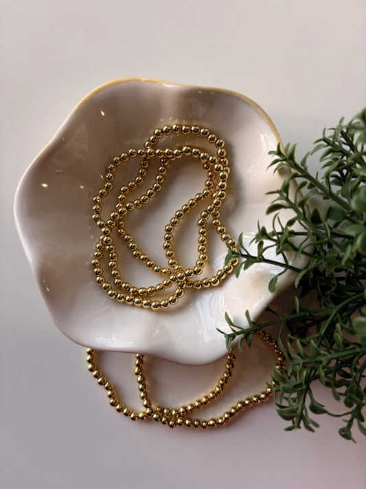 4mm Golden Glow Bracelet