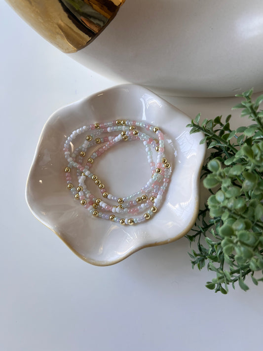 Stardust Seed Bead Bracelet