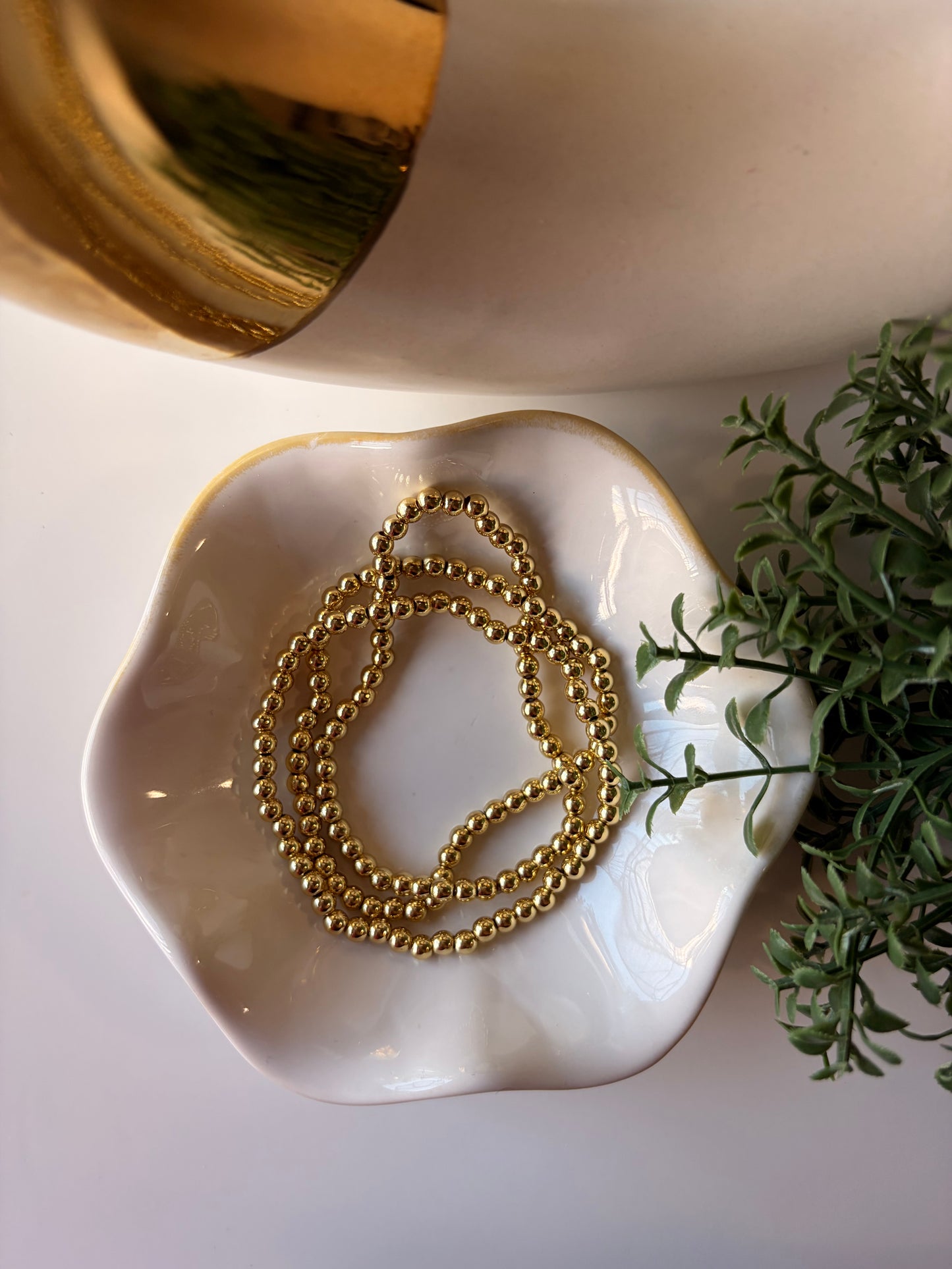 4mm Golden Glow Bracelet