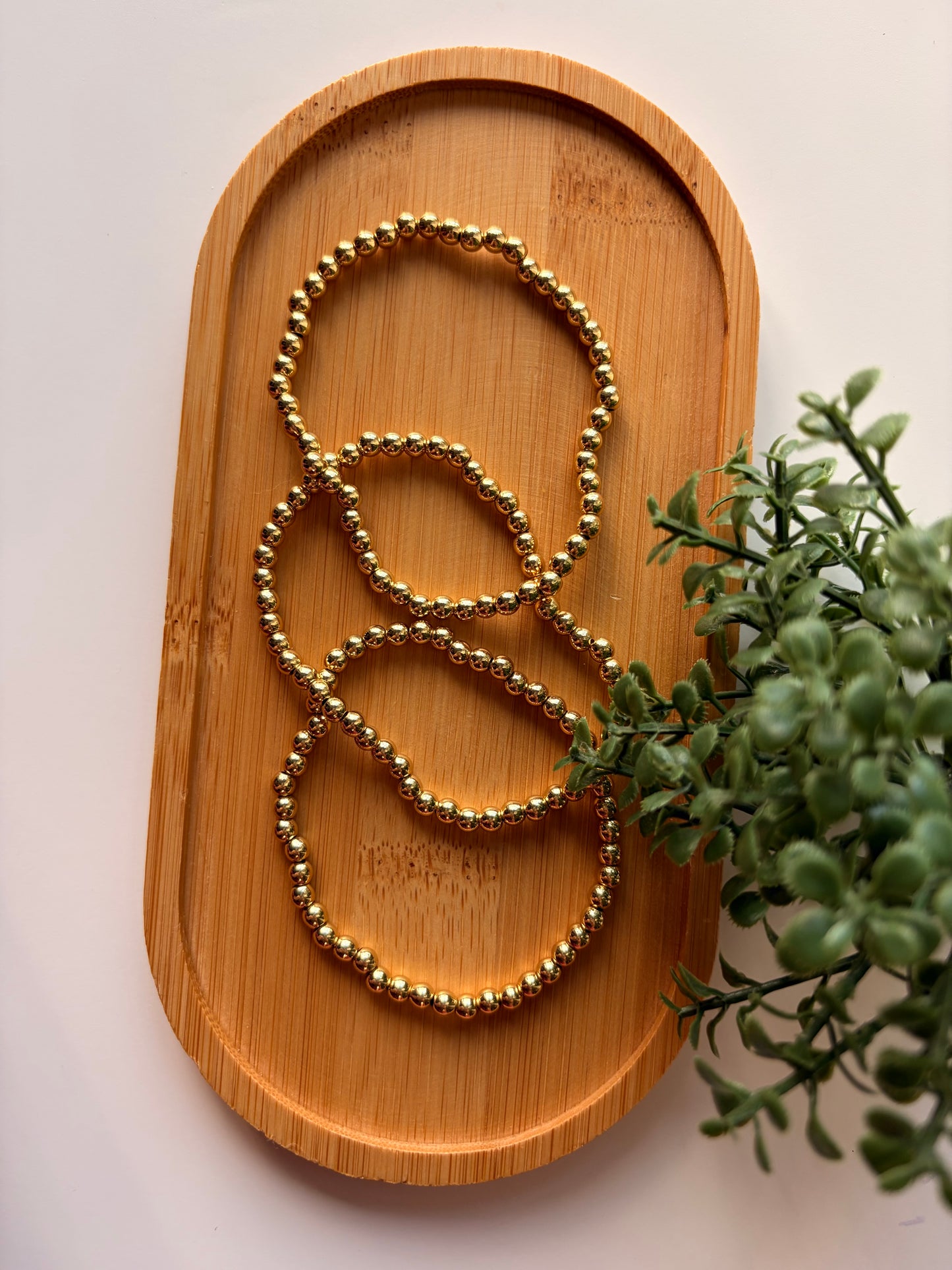 4mm Golden Glow Bracelet